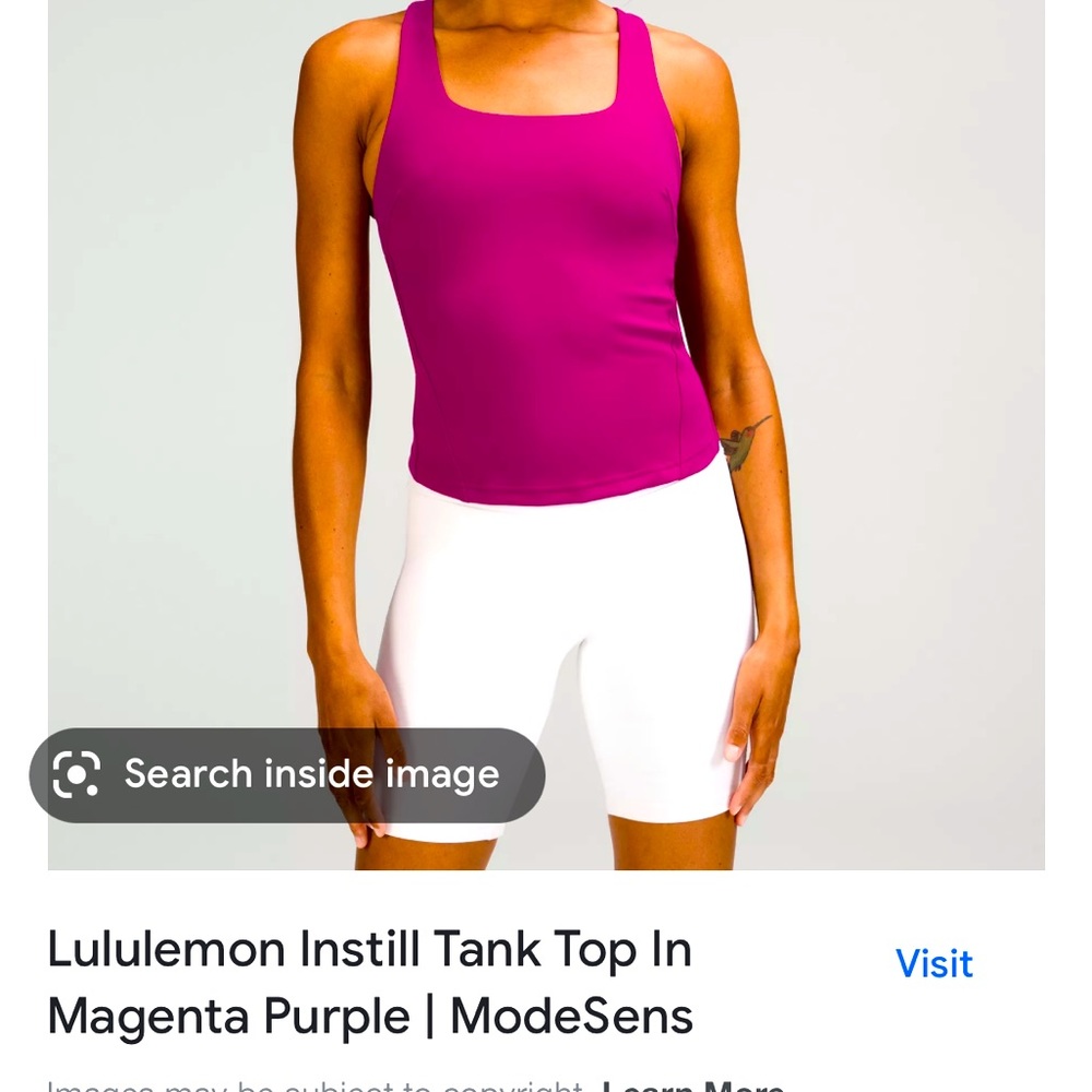 Lululemon InStill Tank Size 6